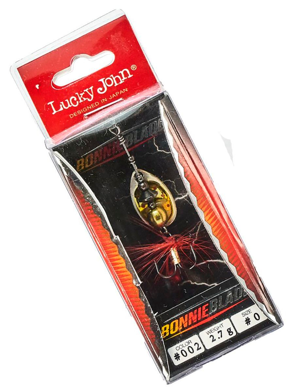 Блесна вращающаяся Lucky John BONNIE BLADE 4 10.3г 011 в блистере