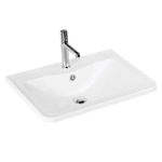 Тумба подвесная с раковиной BelBagno ALBANO-600-2C-SO-BL Bianco Lucido, раковина BB600/455-LV-MR-ALR