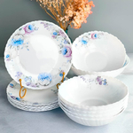 Столовый набор 13 предметов "Виолет" стеклокерамика, Jewel 7326