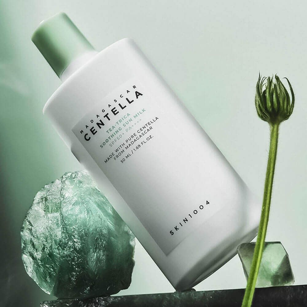 Солнцезащитное молочко SKIN1004 Madagascar Centella Tea-Trica Soothing Sun Milk SPF50+ PA++++ 50 мл