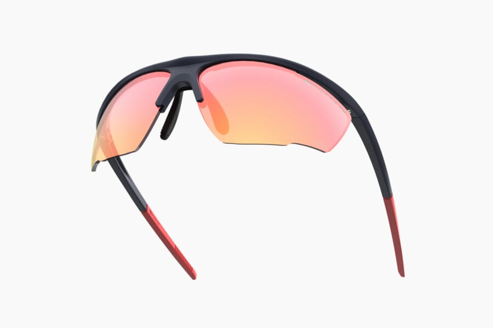 Спортивные очки с диоптриями Demetz Relief L / Matte Navy / Red Pink Photochromic Red Revo Cat.1 to 3