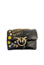 MINI LOVE BAG PUFF PARTY – black