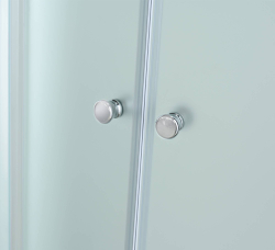 Душевая кабина AvaCan (АваКан) C5090 LED с высоким поддоном, с ГМ, с электрикой и LED освещением, 90х90х215