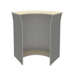 Riva Стойка угловая (радиусный элемент-ролета) А.РС-5.5 ролета Клен Металлик NEW 950*950*1150