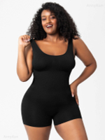 Боди черное женское утягивающее