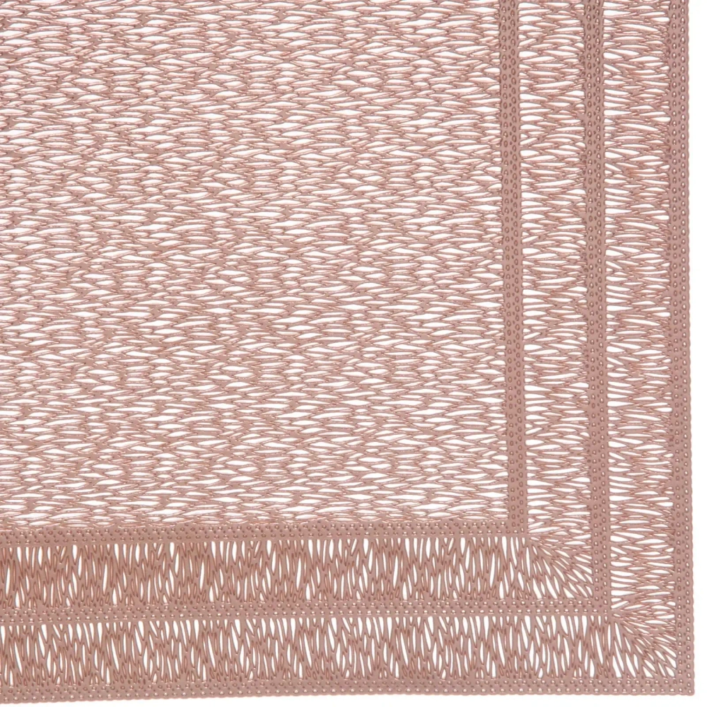 Салфетка на стол 30*45см «Гармония» розовое золото