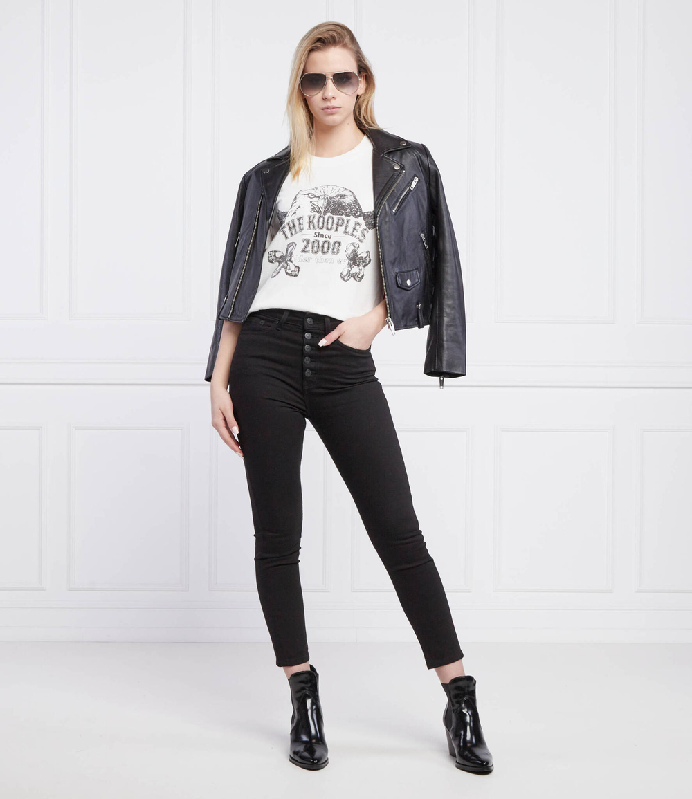 футболка The Kooples - белый(FTSC21002K)