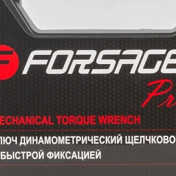 Ключ динамометрический щелчкового типа с быстрой фиксацией ''Premium''200-800Нм,3/4'',в пластиковом кейсе Forsage F-64761240 Premium