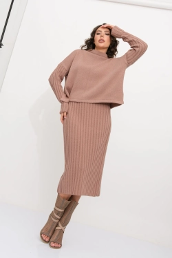 Костюм Д 3449-3461/кофе