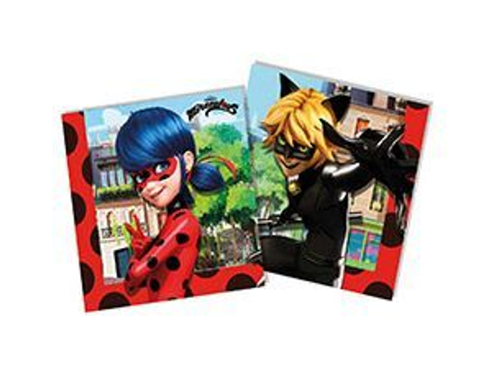 Салфетки Эко Леди Баг 33 см 20 шт.