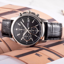 CASIO Men DRESS Black Watch MTH-5001L-1APR