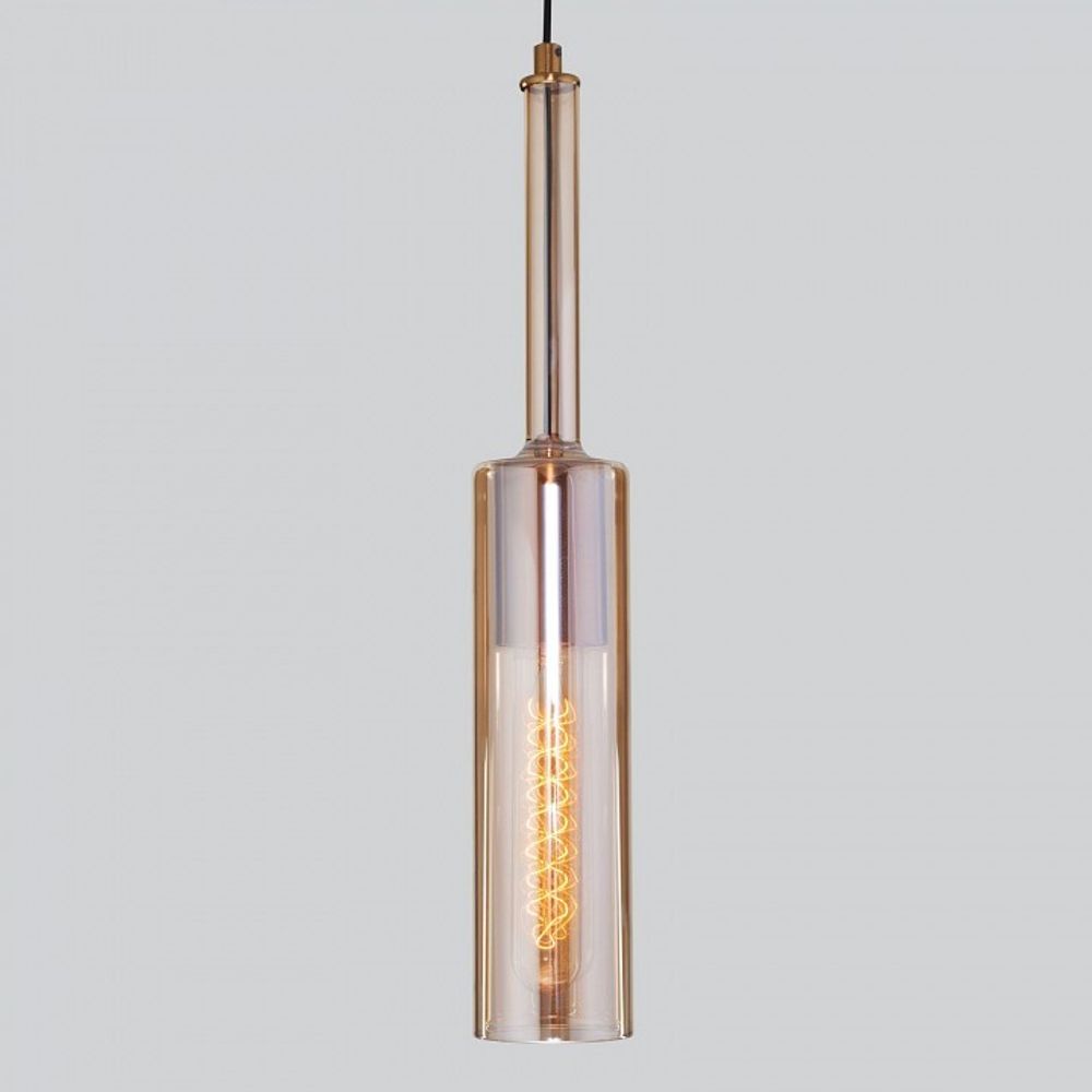 Подвесной светильник Eurosvet Graf 50226/1 янтарный