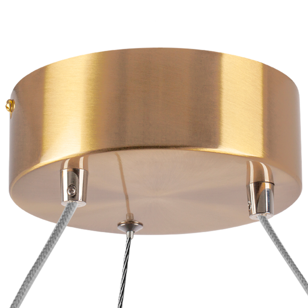 748043 Люстра SATURNO LED 60W 4000LM 70G ЗОЛОТО 3000-6000K