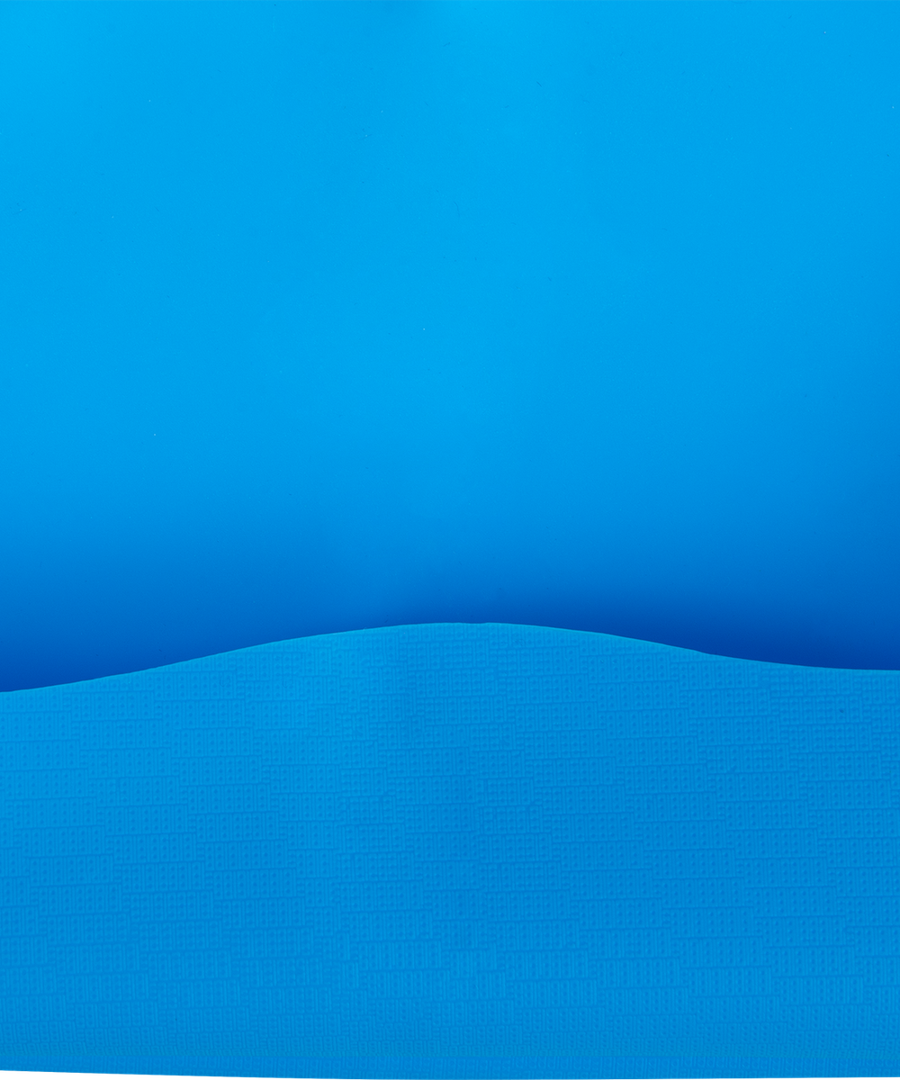 Шапочка для плавания Nuance Light Blue, силикон, подростковый