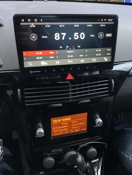 Магнитола для Opel Astra H (перено БК вниз, черная) - Redpower 75719B Android 10, ТОП процессор, Hi-Fi звук, 6/128Гб, CarPlay, SIM-слот