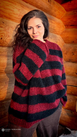 Свитер в стиле Гранж