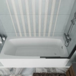 Ванна акриловая Vincea VBT-2S180-LG 180x80 белая с ножками
