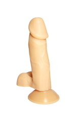Фаллоимитатор с присоской 14,5 см (Цвет: телесный)