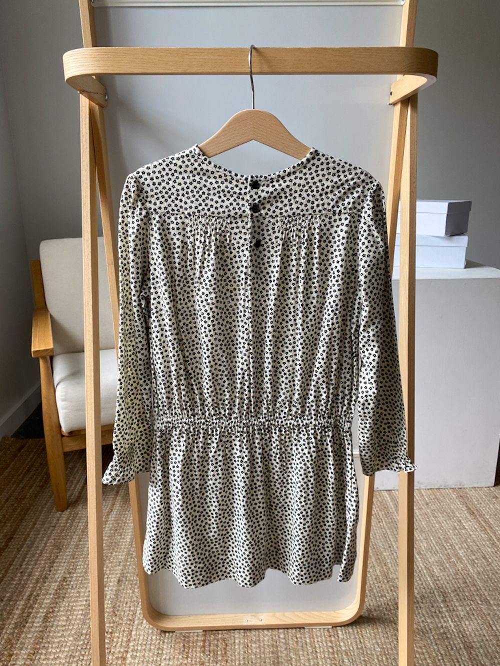 Новое платье из вискозы Bonpoint, 116