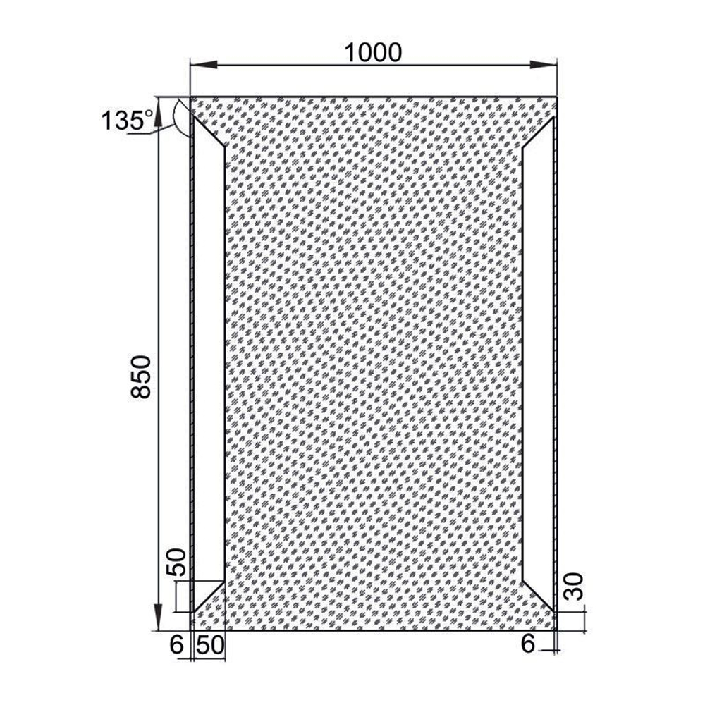 Зеркало Aquanet Сорренто 10085 LED