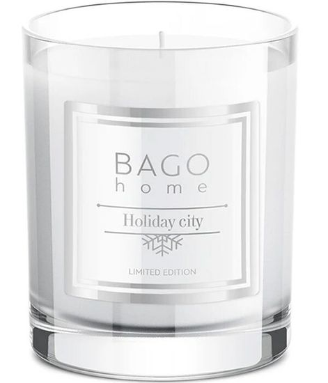 Праздничный город, ароматическая свеча, Bago home