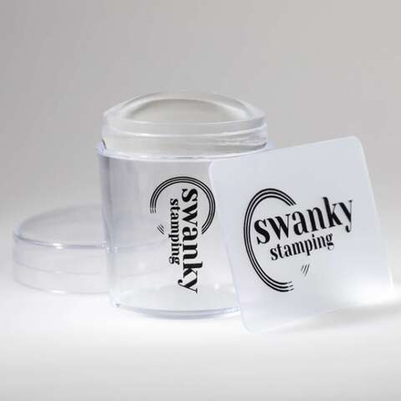 Swanky Stamping Штамп для стемпинга силиконовый, прозрачный, 4см