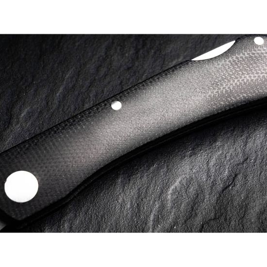 Складной нож Boker 110914DAM Rangebuster Damascus LTD c клинком из стали Damasteel, рукоять микарта