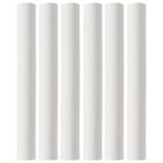 Мел белый, мягкое письмо, набор 400 шт., круглый, BRAUBERG, 227441