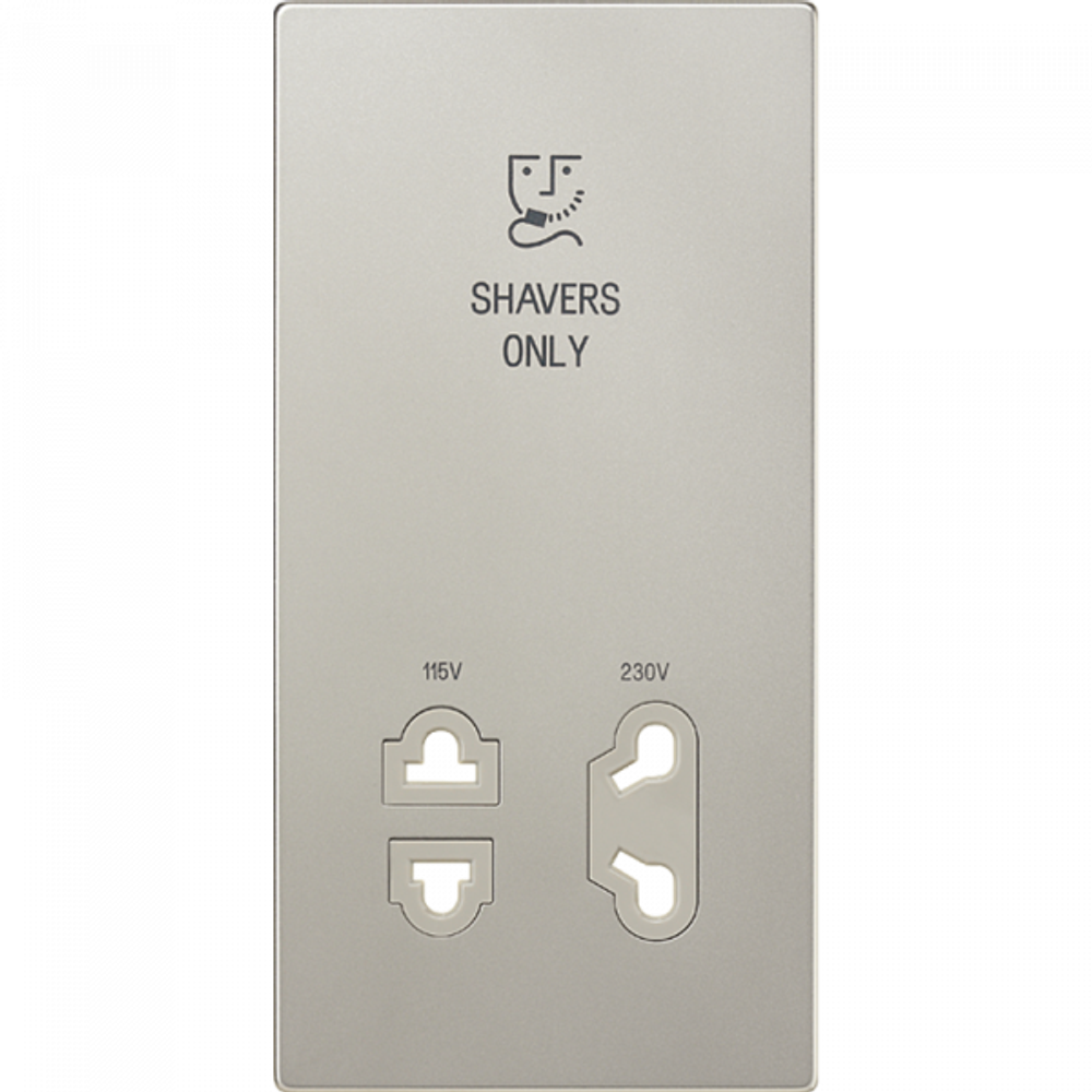 JUNG LS 990 Edelstal Накладка бритвенной розетки, арт.SOES7522PL