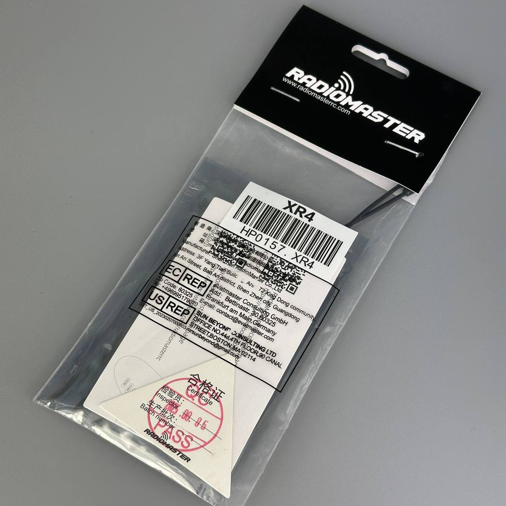 Приемник Radiomaster XR4 Gemini Xrossband