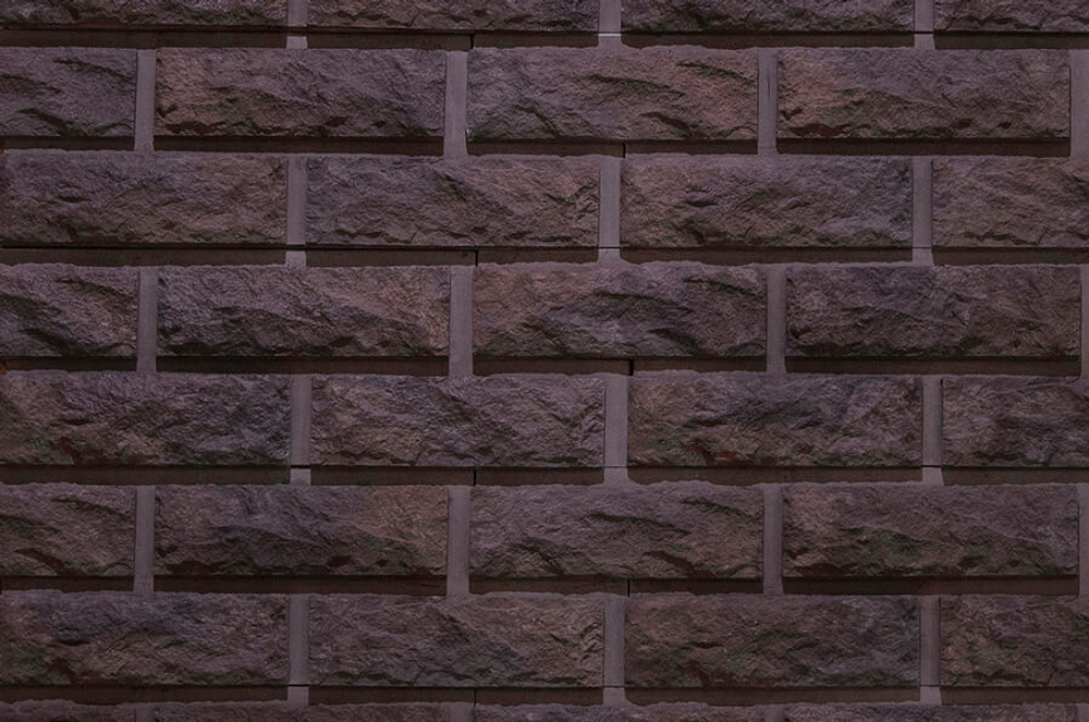 Навесной декоративный камень Каньон, коллекция Сколотый кирпич