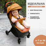 Детская прогулочная коляска Nuovita Jazz Тыква