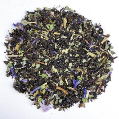 Черный чай BERRY-TEA  "Черничный йогурт" | 18гр под стакан | Эконом