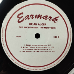 Винтажная виниловая пластинка LP Brian Auger Get Auger-Nized! (The Mod Years) (Italy 2004)