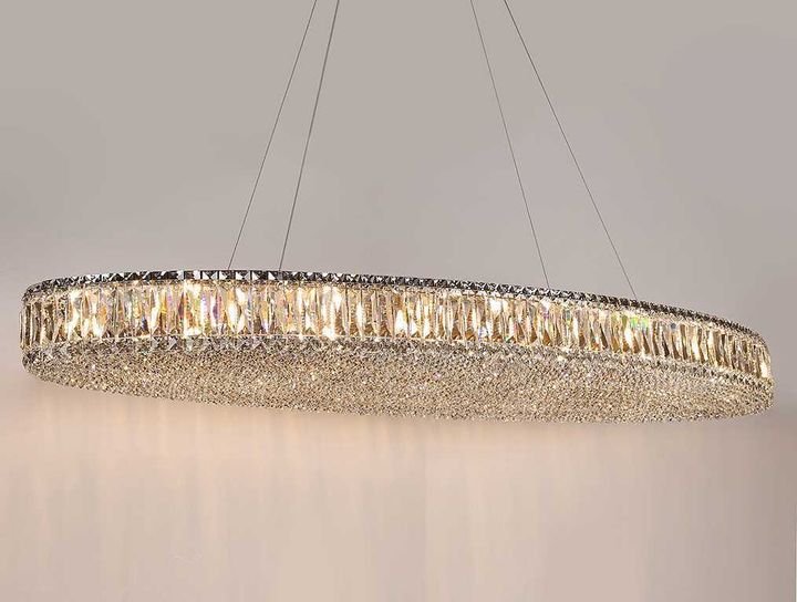 Подвесной светильник Newport Valencia 8458+14/S chrome М0070387