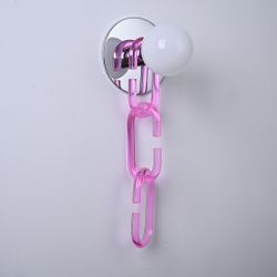 Настенный Светильник Chain Wall Розовый By Imperiumloft