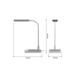 Настольный светильник ЭРА NLED-499-10W-W светодиодный белый