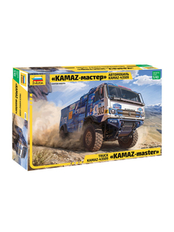 Сборная модель ZVEZDA Автомобиль KAMAZ-43509 "KAMAZ-Master", 1/43