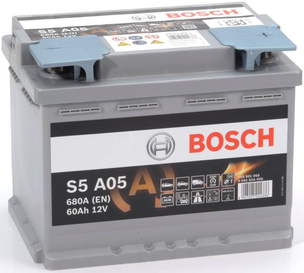 BOSCH S5 AGM 6CT- 60 аккумулятор