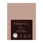 Простыня  Сатин На Резинке миндаль 160х200 борт 30см