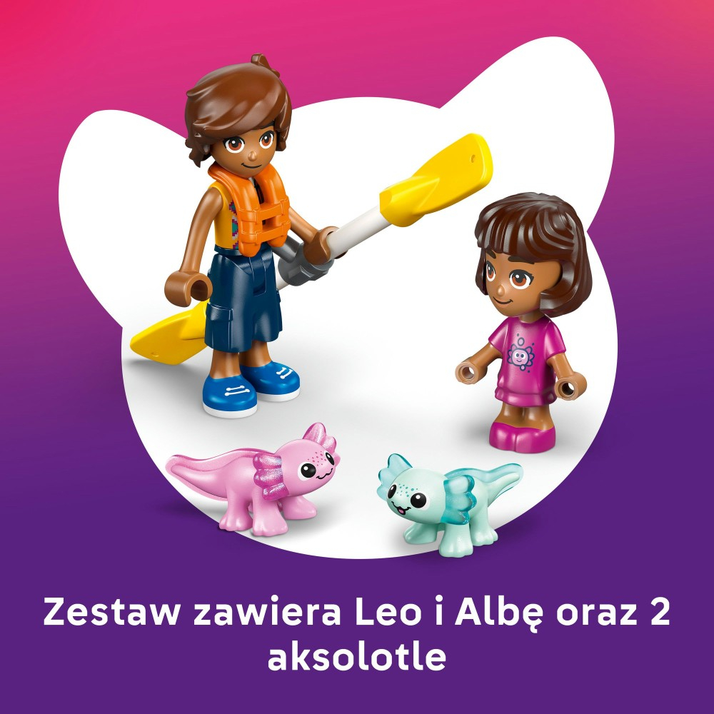 LEGO Friends - Приключение на лодке с ахсолотлями 42681