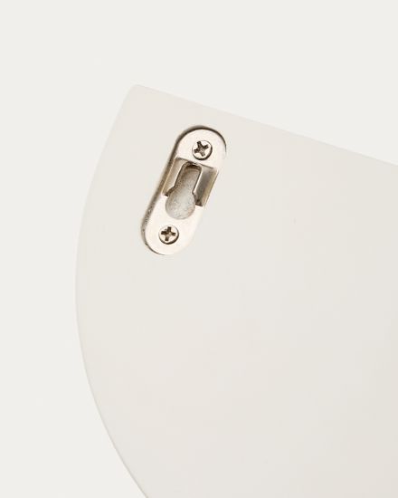 Полка Salaya из лакированной бежевой фанеры ясеня 60 x 12 см