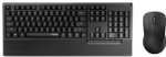 Клавиатура Rapoo X1960 черный + мышь