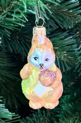 Набор стеклянных игрушек Лесной, 3 шт., Irena CO (63156/2)