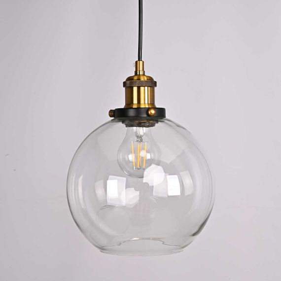 Подвесной светильник Imperium Loft Clear Glass Sphere Cloche 191634-22