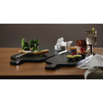 Доска сервировочная rubris, 20х60 см, черная