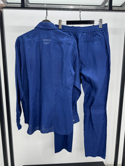 Льняной костюм Kiton