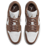 Jordan 1 Low Archaeo Brown White Women's
