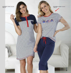 Пижама женская Massana В11 Navy Blue P211205