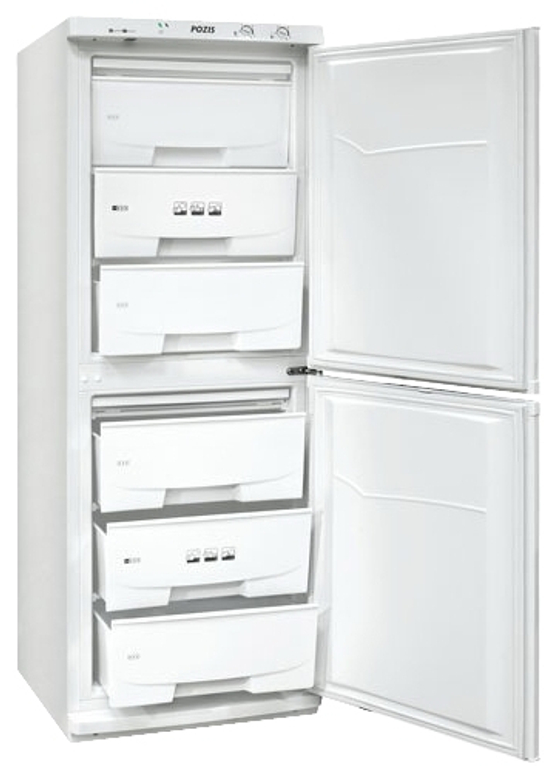 Морозильник Pozis FVD-257 серебристый металлопласт
